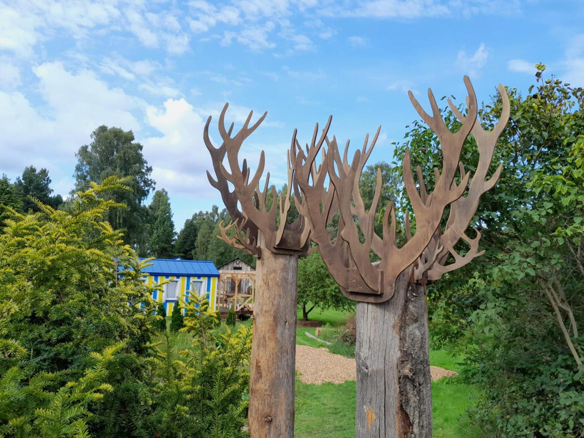 Glamping Fluffy Horns - Glempings Pukainie Ragi Hotel Plieņciems Exterior foto